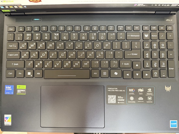 Predator 16S AI(PHN16S-71-90TD) / 5070Ti / Ultra 9-275HX / 32G / 1+2TB