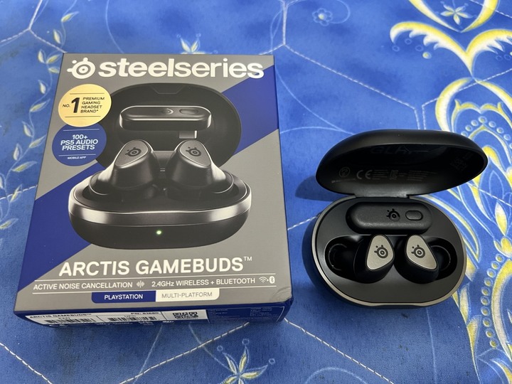 SteelSeries Arctis GameBuds for PlayStation 真無線遊戲耳機麥克風（黑）