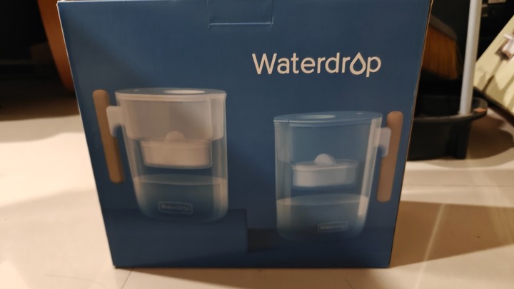 愛惠浦濾水壺 series 系列 Waterdrop Chubby 圓滾滾濾水壺(白)