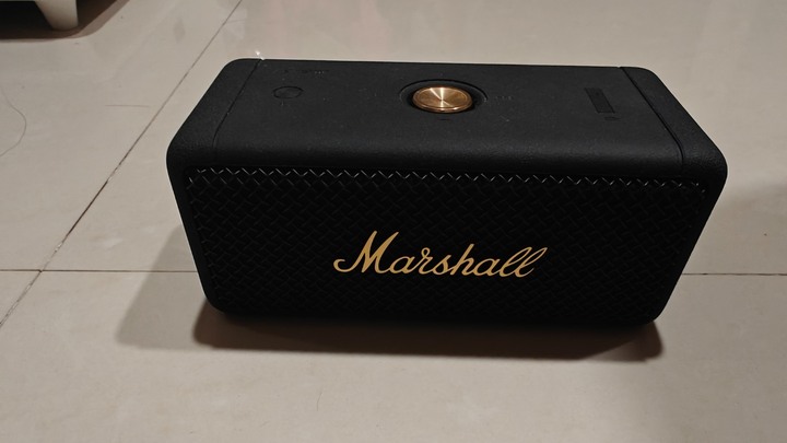 Marshall Emberton攜帶式藍牙喇叭