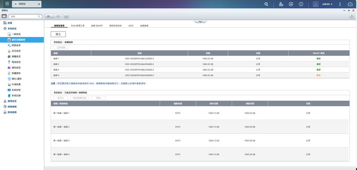 QNAP TS-459 PRO II (RAM:3G+ HD2T*4)