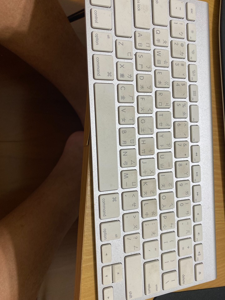 mac 無線鍵盤第一代 電池式