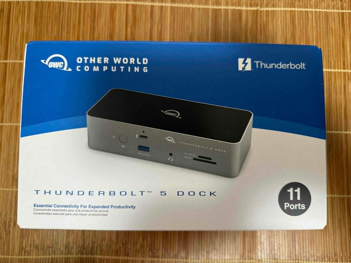 OWC Thunderbolt 5 Dock 11 埠集線器