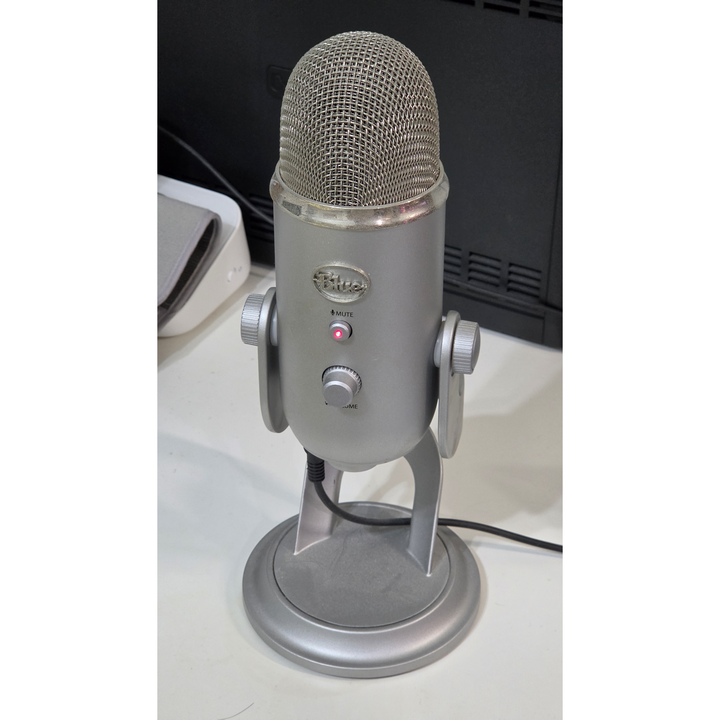 Yeti 電容式USB麥克風 A00132 銀色 錄音 直播 Podcast 專業麥克風 雪怪麥克風