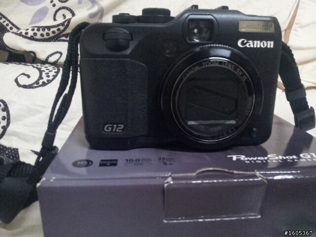 Canon PowerShot G12 經典類單眼相機 台灣彩虹公司貨 翻轉螢幕