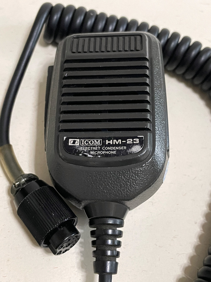 ICOM HM-23 無線電麥克風