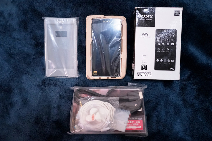 [售] SONY NW-F886 數位隨身聽 (32G)(日文機)