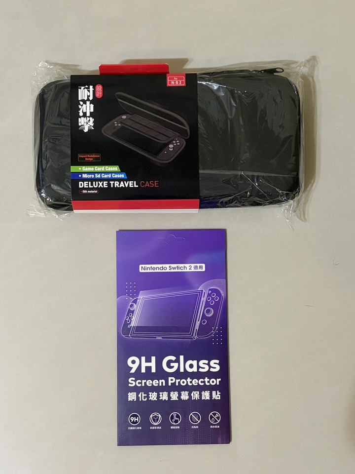 Nintendo 任天堂Switch 2 (NS2) 瑪利歐賽車世界 主機組合+收納包+保護貼+遊戲一片