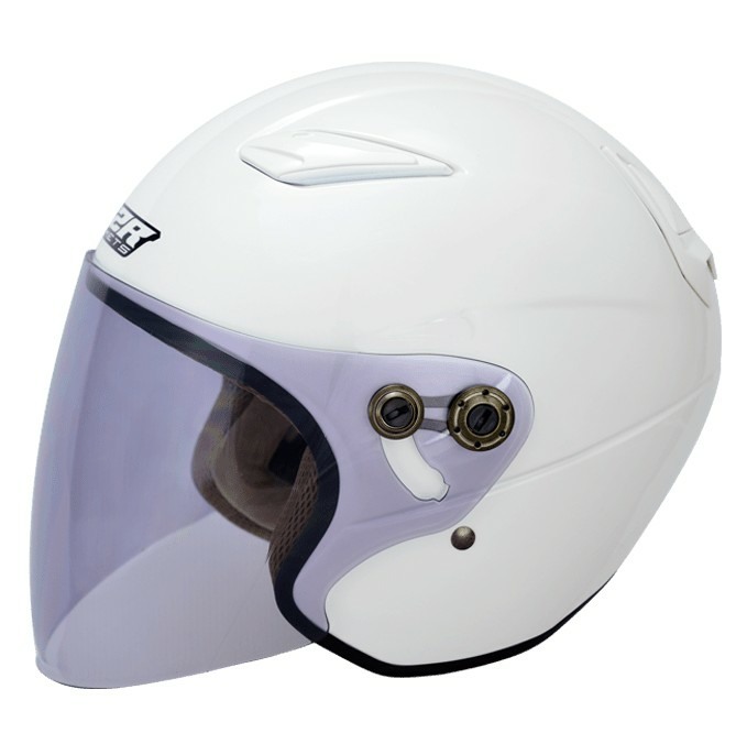 M2R 3/4 安全帽 M-700 消光白 L