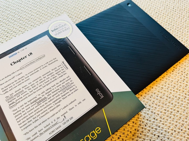 [二手] 9.8 成新 Kobo Sage 8 吋電子書閱讀器 高解析顯示 32 GB 黑色