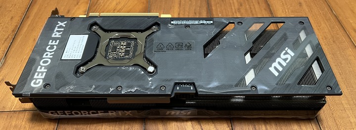 MSI GeForce RTX 4070 Ti VENTUS 3X E1 12G OC