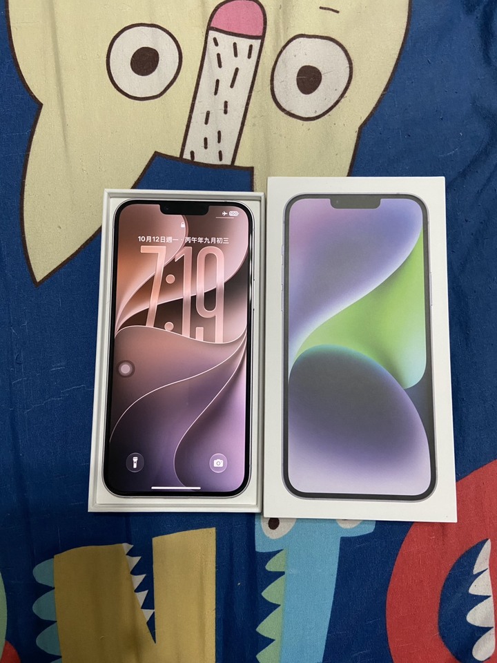 自售 iphone 14 PLUS(紫色)