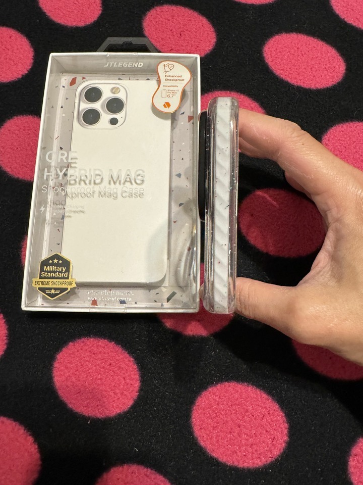 JTLEGEND Ore Hybrid Mag iPhone 15 Pro Max 磁吸防摔殼*4個