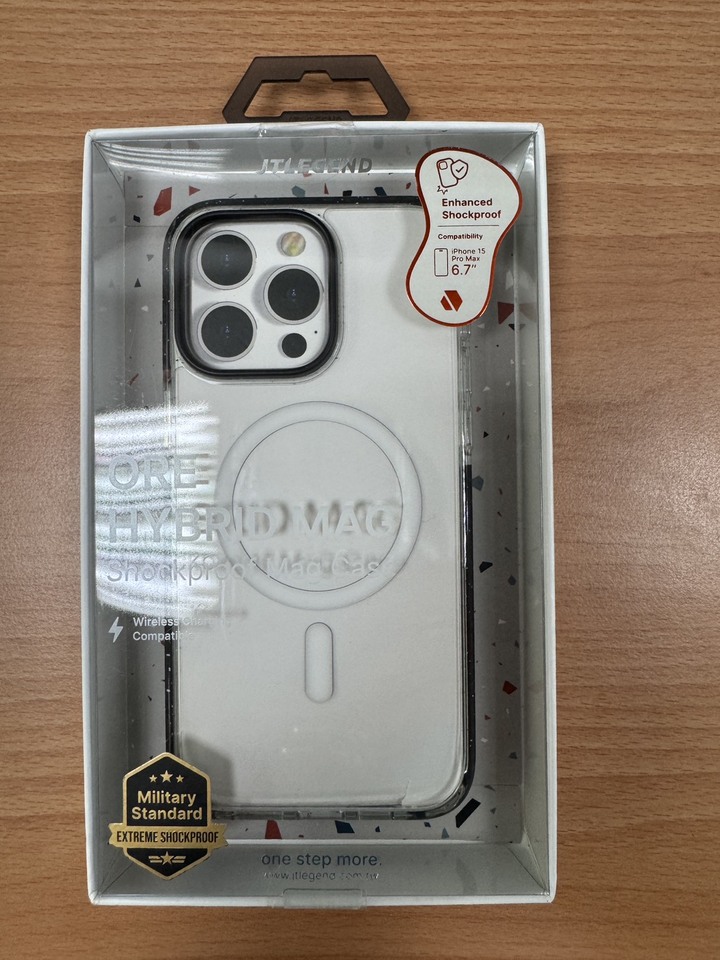 全新 JTLEGEND iPhone 15 Pro Max(6.7吋)Ore Hybrid Mag磁吸防摔殼