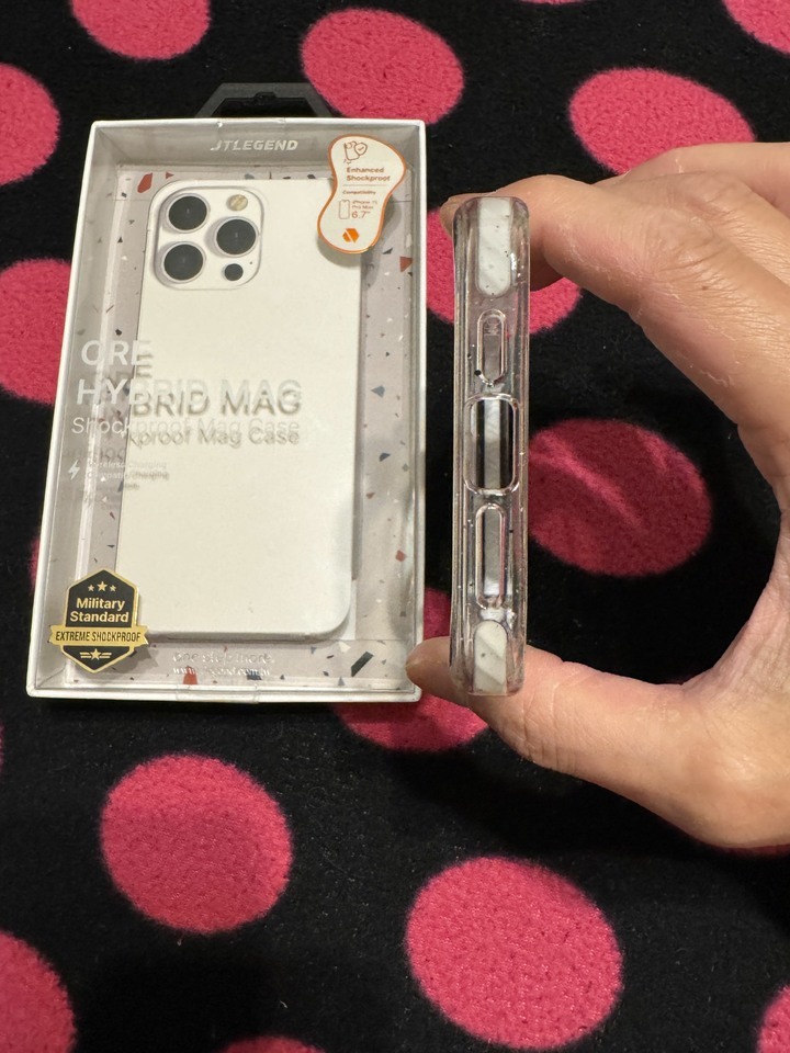 JTLEGEND Ore Hybrid Mag iPhone 15 Pro Max 磁吸防摔殼*4個