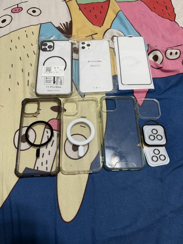 iphone 11 pro max手機殼+鏡頭貼+保護貼