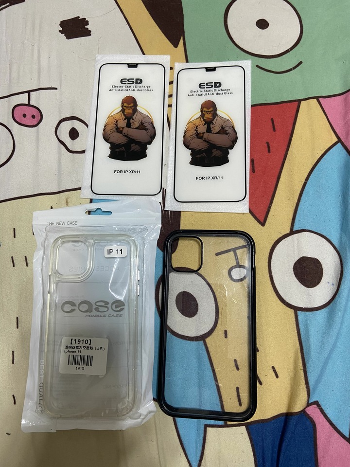 imos iphone 11 保護殼+保護貼(聽筒無孔防塵)