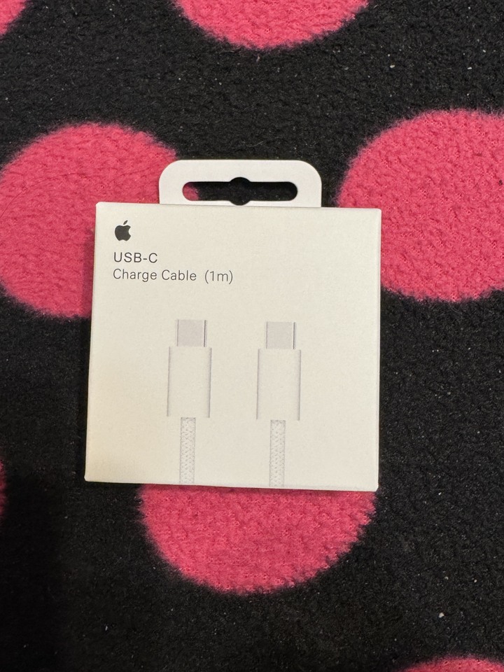 Apple 原廠1米 C to C編織快充線