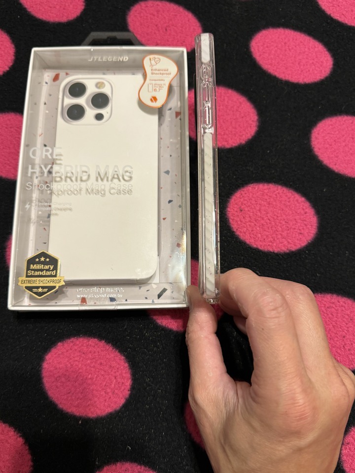 JTLEGEND Ore Hybrid Mag iPhone 15 Pro Max 磁吸防摔殼*4個