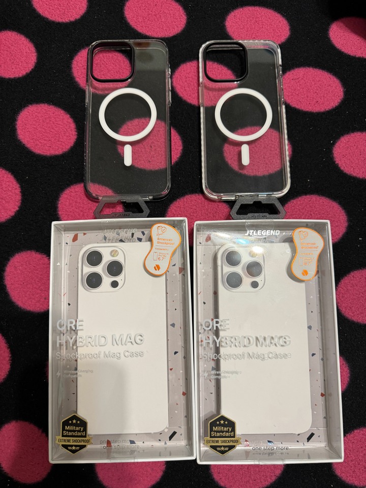iPhone 15 Pro Max JTLEGEND 磁吸防摔殼*2個250元