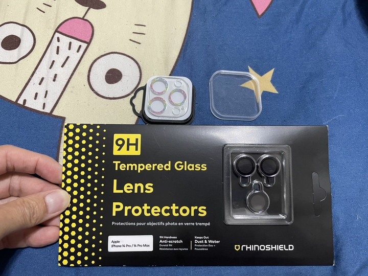 全新 iPhone 14 Pro/Pro max 鏡頭貼/RHINOSHIELD犀牛盾(紫色)