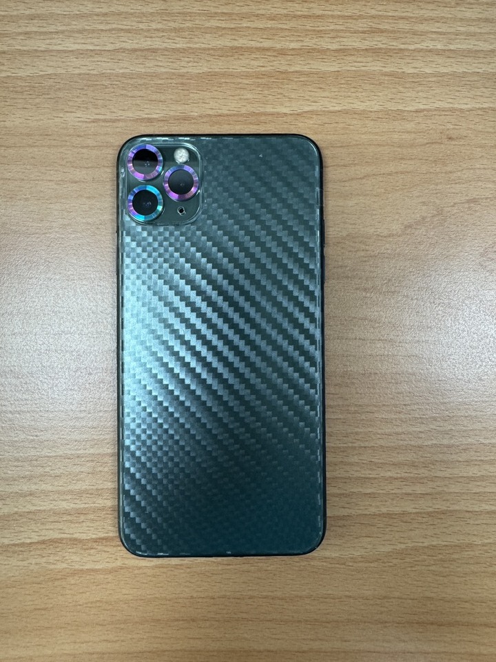 iphone 11 pro max 256G 原廠電池98%/全機包膜/夜幕綠/原盒裝同序號
