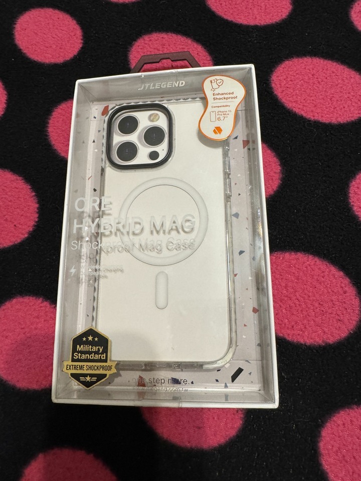 JTLEGEND iPhone 15 Pro Max 磁吸防摔殼