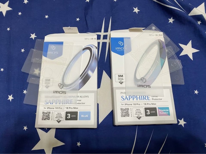 imos iphone 18 pro / 18 pro max 相機框底座貼