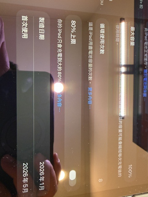 Apple iPad Air 13 M4 WiFi 128G 2026/5月購買 藍色 附保護殼 保護貼
