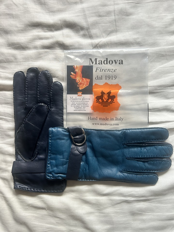義大利 Madova Firenze 百年手工羊皮女款手套