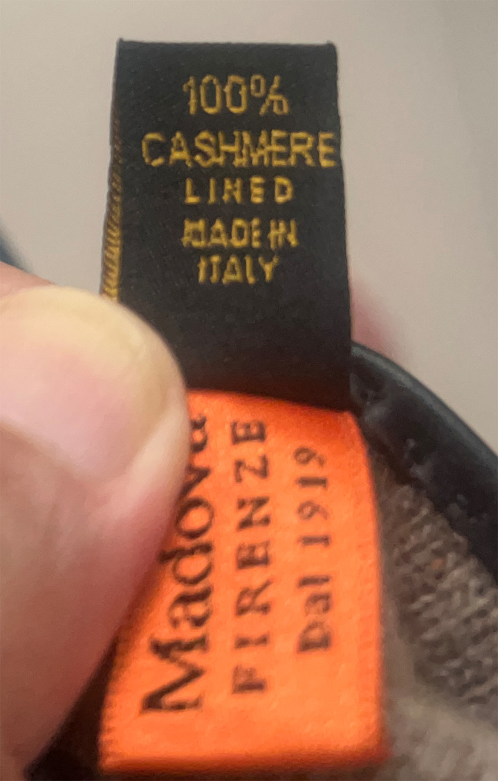 義大利 Madova Firenze 百年手工羊皮女款手套