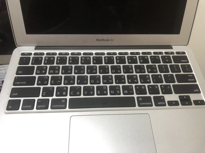 2015年版 稀有 正末代發光 APPLE MacBook Air 11.6吋 功能正常
