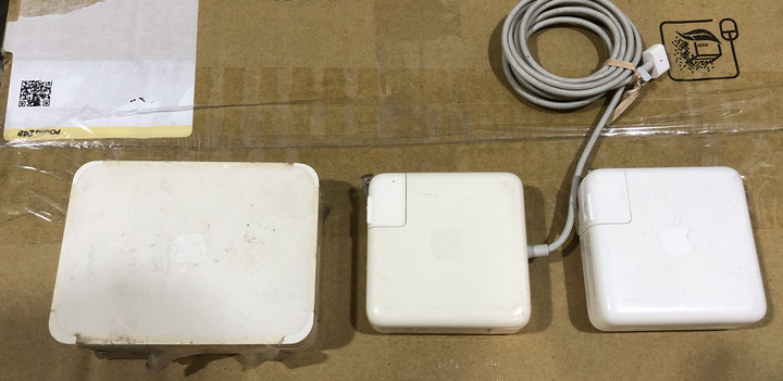 原廠 3個 Apple Cinema Display 65W Power Adapter A1096 Apple 60w magsafe 1 USB-C 61W 全部一起賣