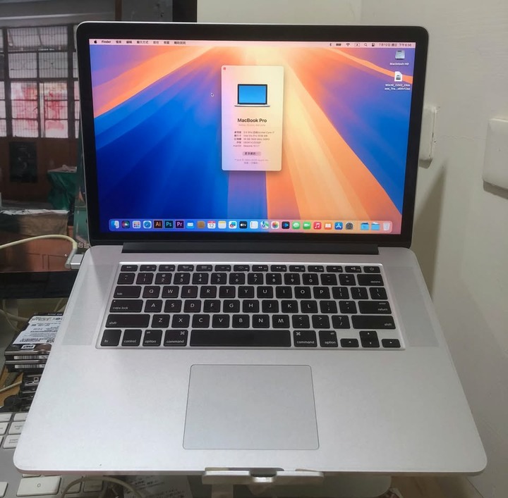 MacBook Pro retina 15.4吋 (15.4 inch,2014年）高階客制