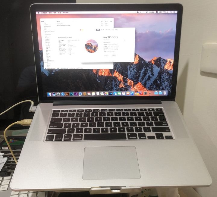 MacBook Pro retina 15.4吋 (15.4 inch,2014年）客製 高規版版本