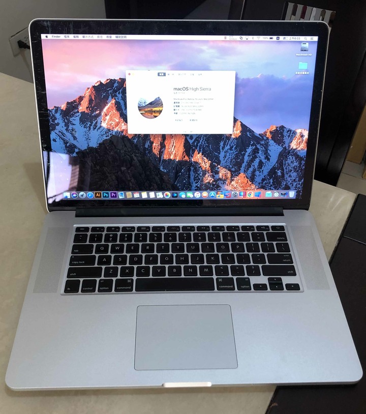 MacBook Pro retina 15.4吋 (15.4 inch,2014年）