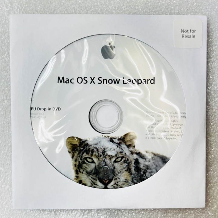 Mac OS X Snow Leopard 作業系統 已絕版