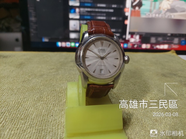 高雄市三民區，豪利時 ORIS 7544 自動上鍊機械錶