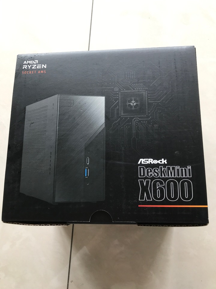 華擎deskmini X600準系統+R5 8500G ES