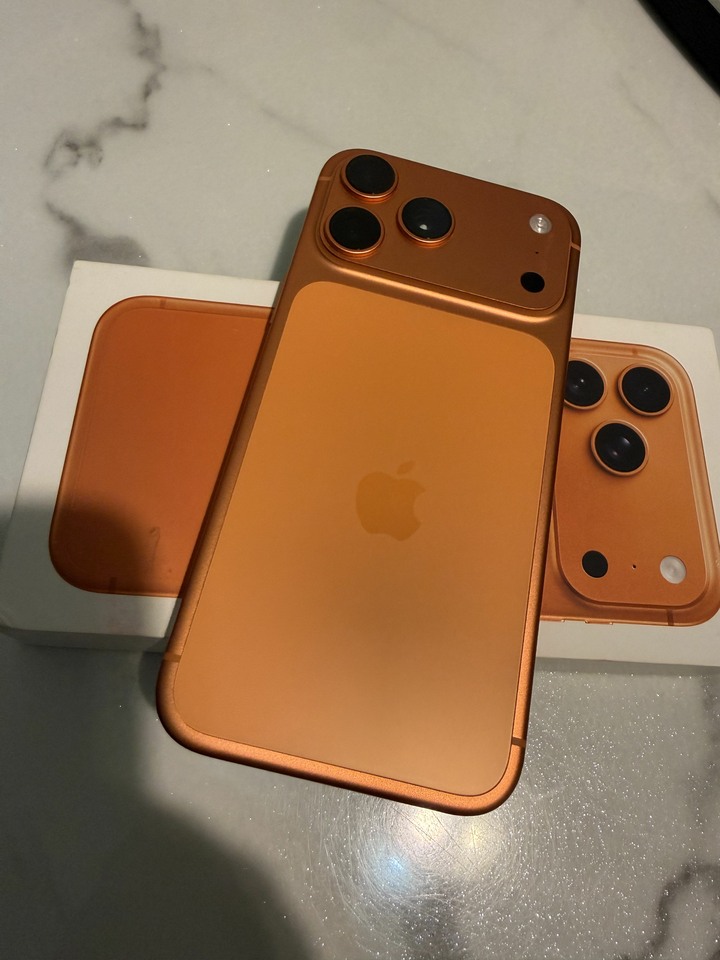 I phone 17 pro max 256g