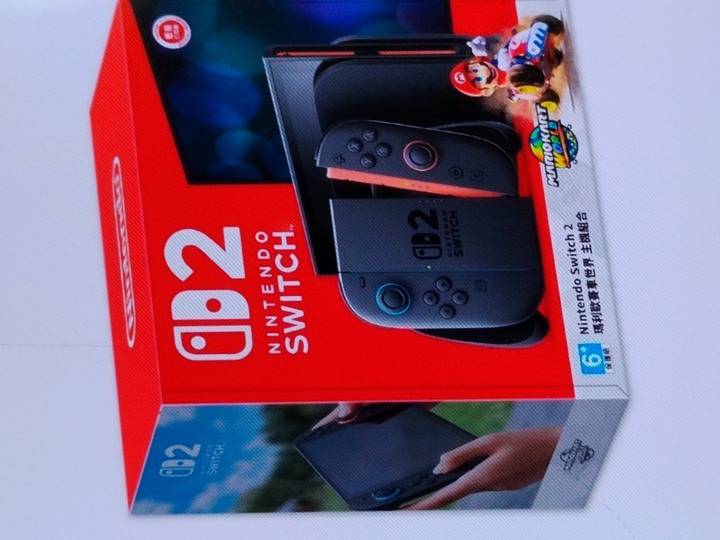 全新 Switch 2 主機 瑪莉歐賽車世界 同捆主機