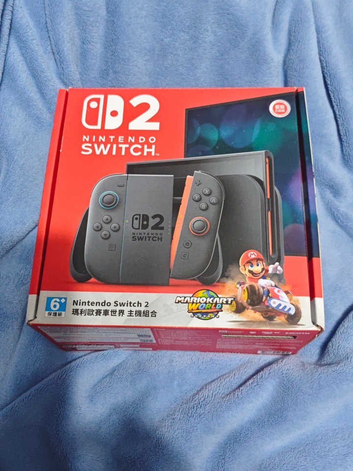 全新 Switch 2 主機 switch2 主機 瑪莉歐賽車世界 主機組合 台灣公司貨