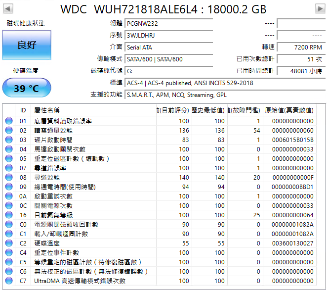WD HC550 18TB