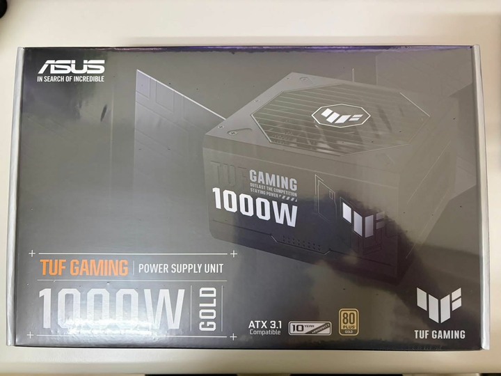 售 華碩 ASUS TUF GAMING 1000W 金牌 電源供應器