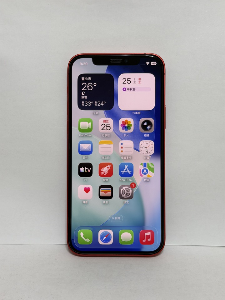 iPhone12 128g 紅色(電池健康80%)含全新保護殼