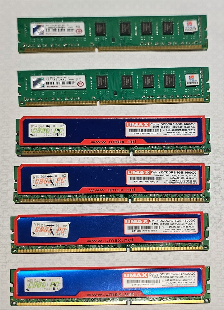 升級換下來的 DDR3 記憶體與 HD7770 顯卡出售