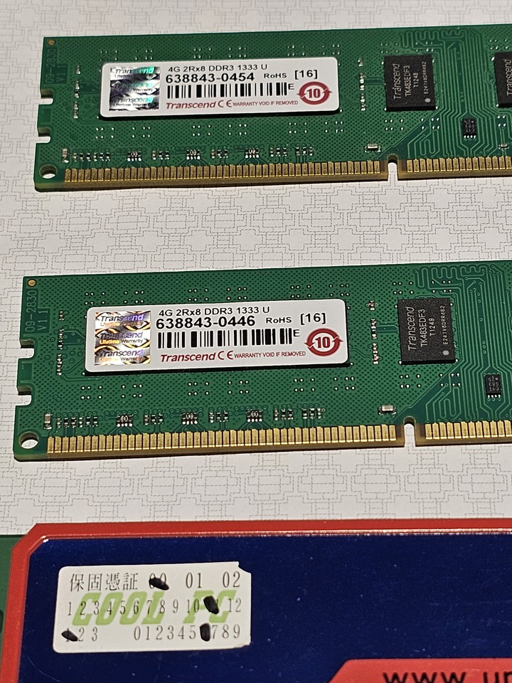 升級換下來的 DDR3 記憶體與 HD7770 顯卡出售