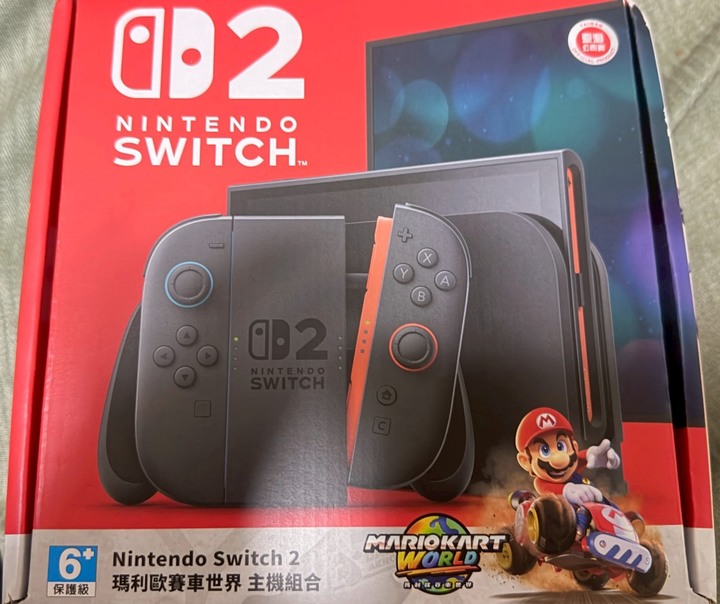 任天堂 Nintendo Switch 2 瑪利歐賽車世界 主機組合