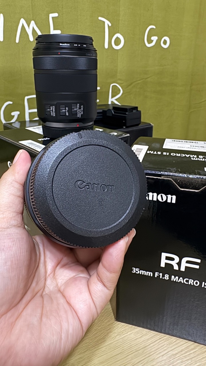 Canon RF 35mm F1.8 MACRO IS STM 盒裝齊全 大光圈人像微距定焦鏡