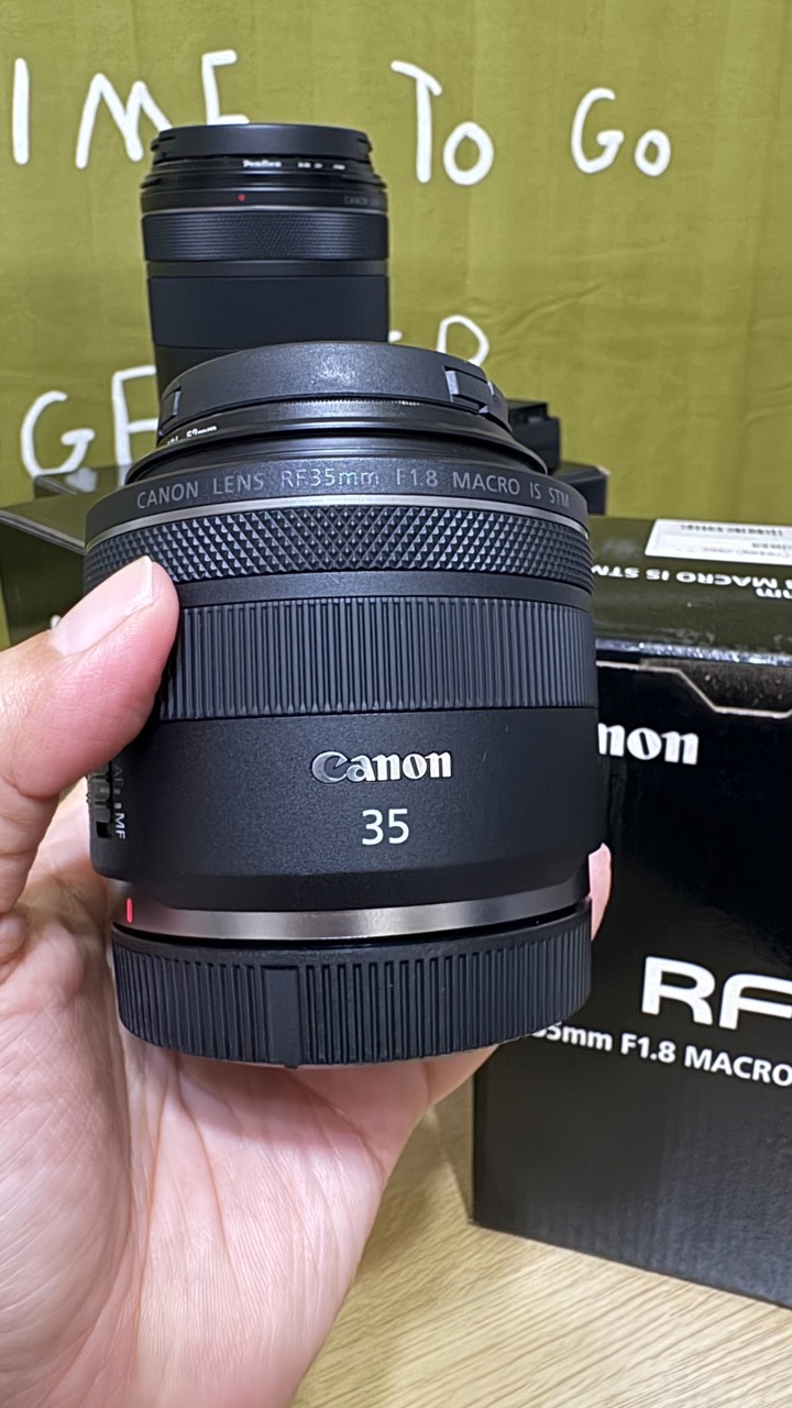 Canon RF 35mm F1.8 MACRO IS STM 盒裝齊全 大光圈人像微距定焦鏡